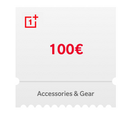Oneplus.com Digitale cadeaukaart twv €100 alleen geldig op Accessoires & Gear
